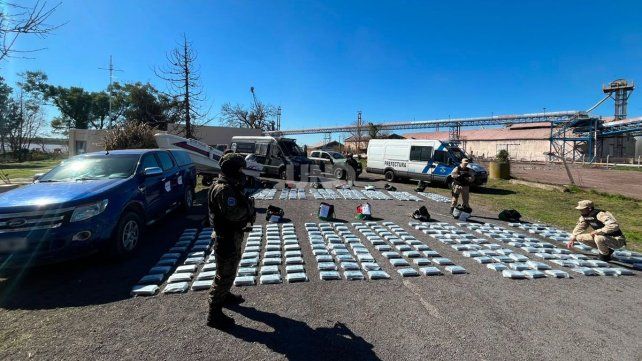 Prefectura secuestró casi 500 kilos de cocaína valuados en 7.000.000 de dólares
