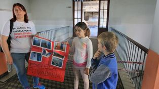 A clases. Padres y alumnos de la escuela se habían movilizado el miércoles junto a Agmer Paraná. &nbsp;