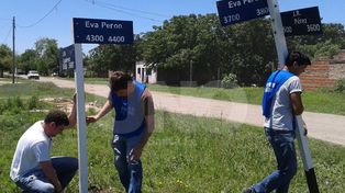 La Cámpora cambió por su cuenta el nombre de una calle