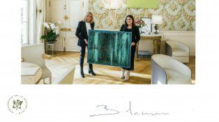 Ana Pérez Grassano: la historia de la artista rosarina que fue recibida por la primera dama de Francia