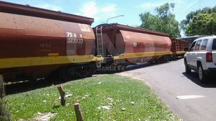 Otra vez descarriló un tren