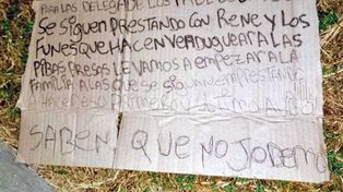 Saben que no jodemos, una amenaza con mención a los clanes Ungaro y Funes acompañó la balacera al Order