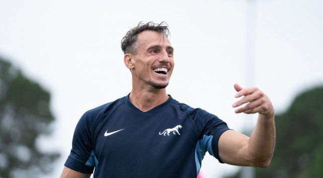 El rosarino Juan Imhoff volvió a entrenarse con sus compañeros en Marsella.