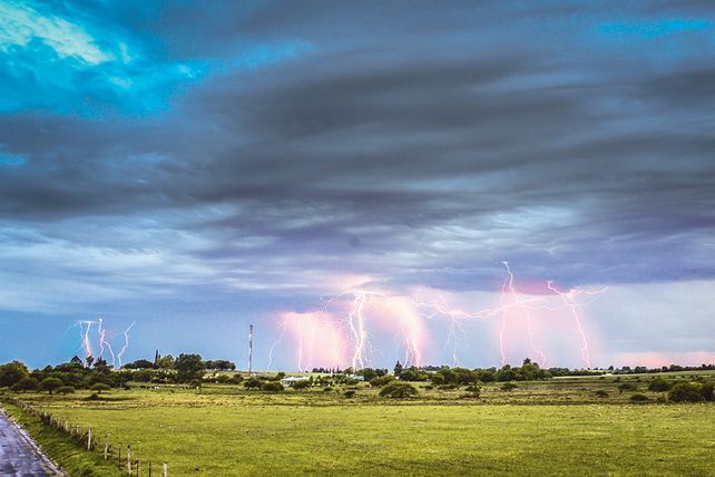 El SMN emitió un alerta naranja para todo el territorio entrerriano