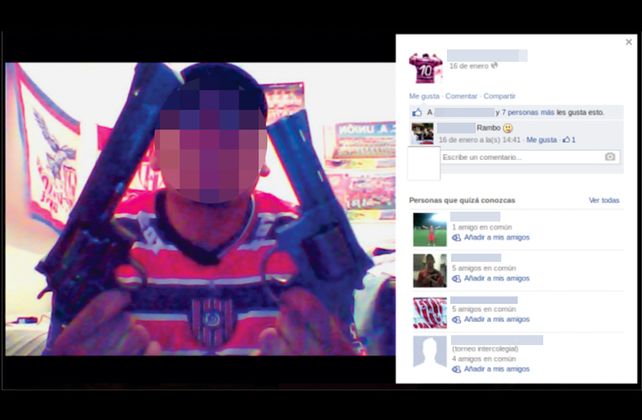Inseguridad y violencia: la ostentación de armas por Facebook ya tiene un puntapié judicial