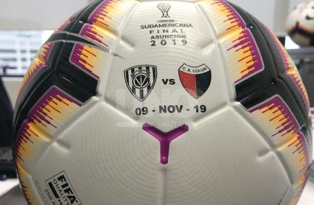 Mirá cómo será la pelota de la final de la Copa Sudamericana