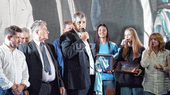 Villa Dora pudo cumplir el sueño de contar con un nuevo espacio deportivo en su sede central.