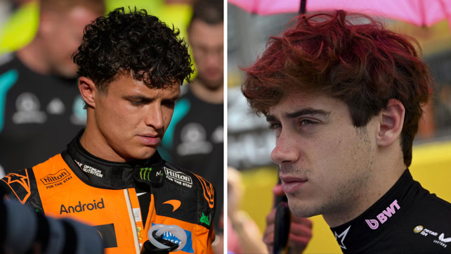 Lando Norris había pedido una fuerte sanción contra el argentino por el múltiple choque que generó
