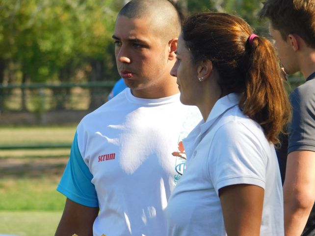 La nutricionista integra el staff de los diferentes seleccionados de la USR.