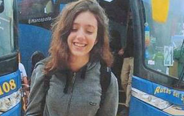 Lola Chomnalez. La joven argentina fue hallada muerta en el balneario uruguayo de Barra de Valizas.