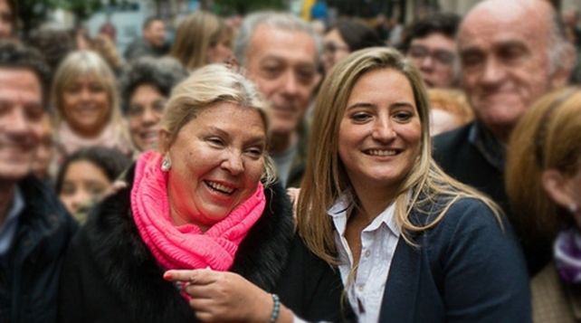 en tándem. Carrió y Lehmann se presentaron ante la Corte.&nbsp;