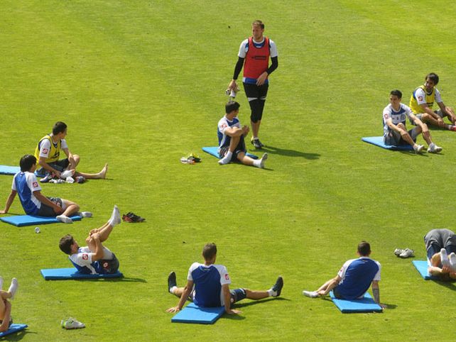 Preocupación en el Tomba: se lesionó Grimi y no estará ante Boca