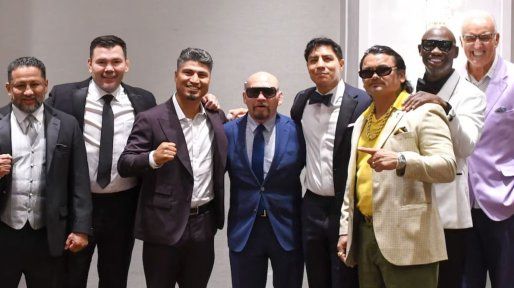 Histórico: el Chino Maidana ingresó al Salón de la Fama de Nevada