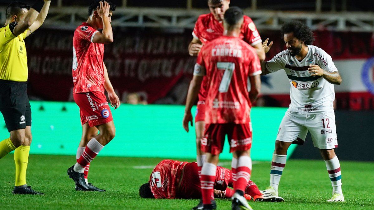 La Grave Lesión Que Marcelo, De Fluminense, Le Provocó A Un Jugador De ...