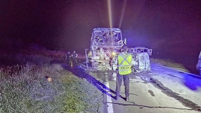 Accidente ocurrido en la RP Nº11.