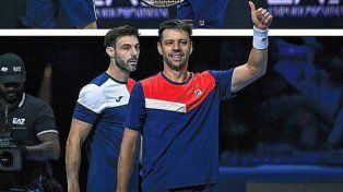 Horacio Zeballos y Marcel Granollers accedieron a la final del Masters de Turín.