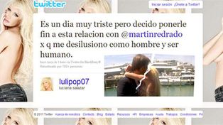 Luli Salazar rompi&oacute; con Mart&iacute;n Redrado y lo acus&oacute; de perverso