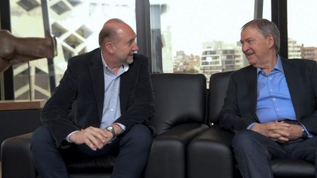 Omar Perotti y Juan Schiaretti