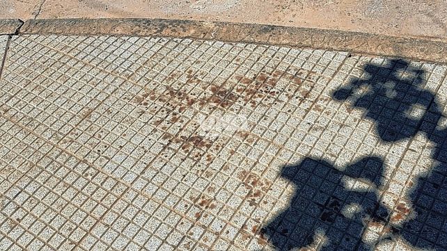 El lugar donde sucedió el homicidio en barrio Yapeyú