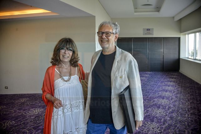 Ingreso. En el acceso al octavo piso del Howard empezó el requerimiento de los reporteros gráficos.