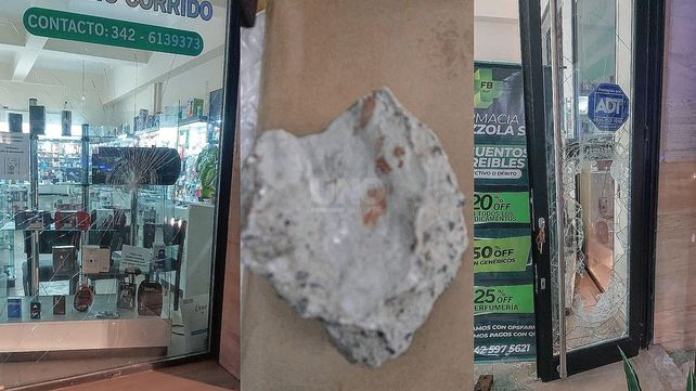 Rompió la vidriera de la farmacia para ingresar