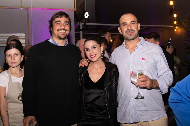 Amaro Unsen, Débora Canella y Martín Sconza   
