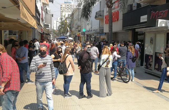 Comerciantes autoconvocados del microcentro dispuestos a abrir este sábado desde las 10