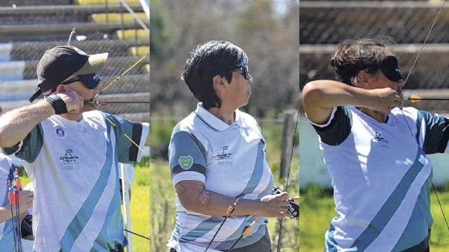 Tiro con arco adaptado: Tres entrerrianos recaudan fondos para ir a una concentración nacional.