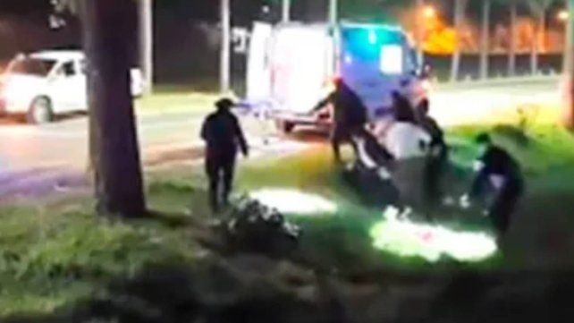 Brutal choque en Federación: amputación y sospechas de una carrera clandestina