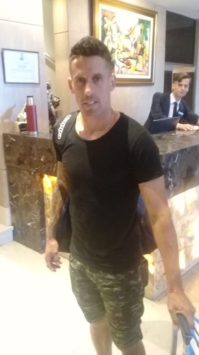 Javier Cabrera llegó a Mar del Plata para sumarse al plantel de Unión