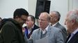 Presencia del Estado. El ministro de la Producción visitó Sunchales.
