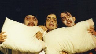 Carlos Vicentin, Jesús Fercher y Santiago Marcos