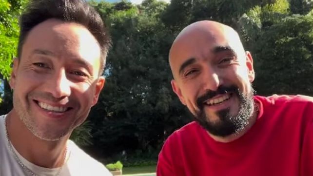 Luciano Pereyra y Abel Pintos anunciaron que pronto estrenarán una canción juntos