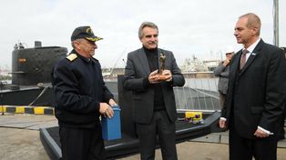 El submarino San Juan, totalmente reparado y con 30 años más de vida útil