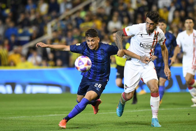 Final del partido: Central lo pudo empatar al final con un gol del Chipi Frías