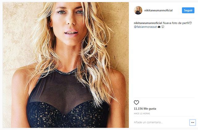 Nicole Neumann subió la temperatura