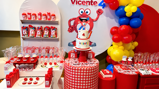 Un nene pidió un cumpleaños del Quini 6 y su familia lo hizo realidad