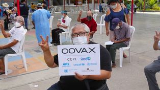 Los envíos del programa global Covax quedaron bloqueados hasta junio