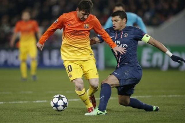 Barcelona empató con el París Saint Germain con un gol de Messi