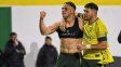 Defensa y Justicia le ganó de forma agónica a Deportivo Riestra