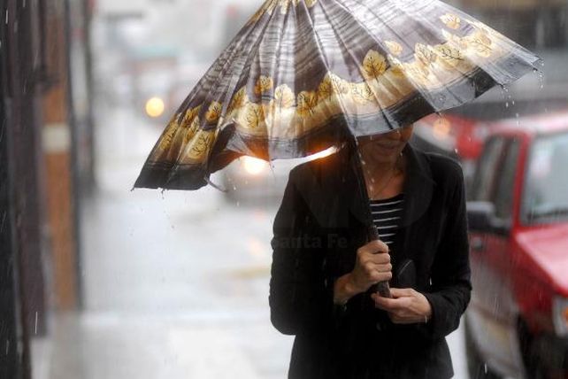 Nuevo alerta por lluvias de gran intensidad para el centro y sur de Santa Fe