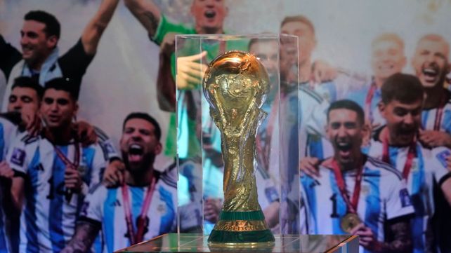 La Copa del Mundo se exhibe en Rosario y se puede visitar de manera gratuita en La Fluvial