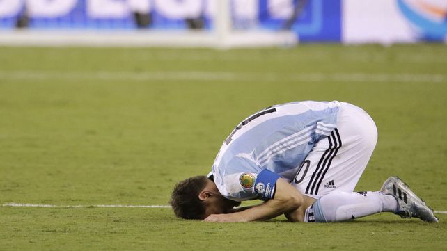 Postales de la derrota argentina en la Copa América Centenario