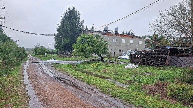 Concepción del Uruguay: piden colaboración para reconstruir hogar de jubilado afectado por el temporal.