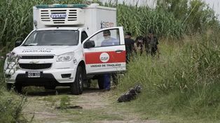 El descampado donde fueron hallados asesinadas dos personas en la ciudad de Rosario