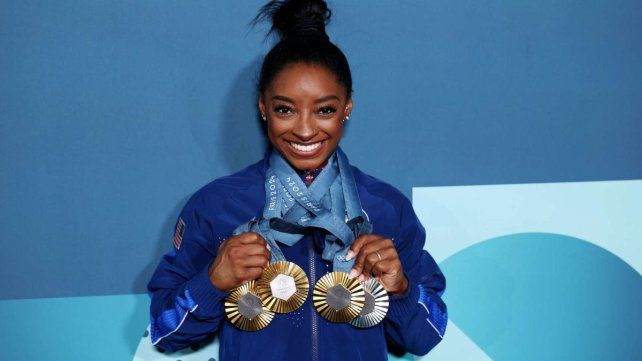 Simone Biles lleva ganadas 11 medallas olímpicas y 23 títulos mundiales.