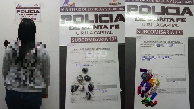 La mujer detenida por intentar ingresar droga a la cárcel de Las Flores
