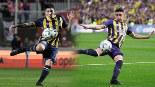 Franco Ibarra y Mauricio Martínez jugaron seis de los siete partidos que dirigió Lequi. Sólo faltaron ante Independiente.
