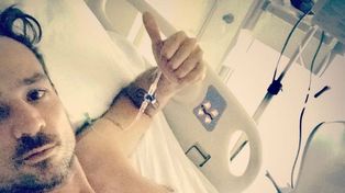Chano se sacó una selfie desde terapia intensiva: Recuperando la plenitud de mi energía