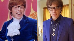 Juanse se hizo eco de la comparación con Austin Powers y contestó con una foto